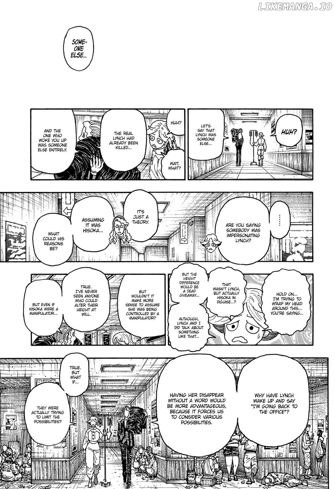 Hunter x Hunter, Chapter 406 image 09